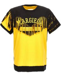 Maison Margiela - Double Layer T-Shirt - Lyst
