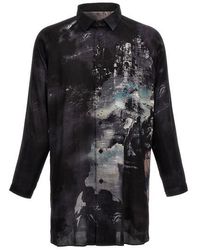 Yohji Yamamoto - 'j-pt Side Gusset' Shirt - Lyst