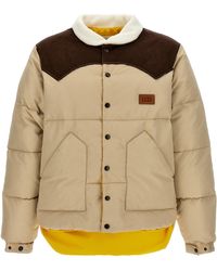 LC23 - 'paneled' Down Jacket - Lyst