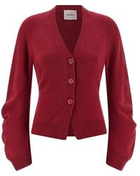 Nude - Curved Sleeves Cardigan - Lyst