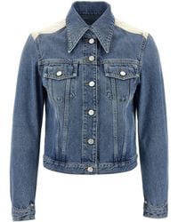 Givenchy - Structured Denim Jacket - Lyst