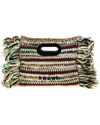 Sacai - Small Fringe Shopping Bag - Lyst