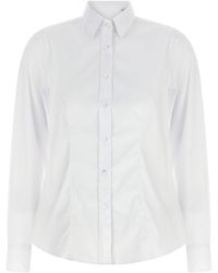 Xacus - Shirt With Sartorial Darts - Lyst