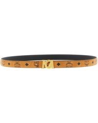 MCM - Logo Buckle Belt. - Lyst