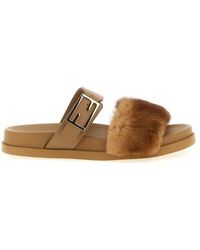 Fendi - Feel' Slides - Lyst
