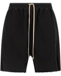 Rick Owens - Bermuda-Shorts 'Long Boxers Butt Zip' - Lyst