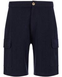 Brunello Cucinelli - Cargo Bermuda Shorts - Lyst