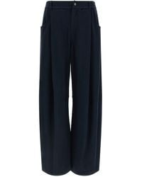 Brunello Cucinelli - Silk And Cotton Trousers - Lyst