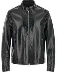 Fendi - Lacquered Leather Blouson - Lyst