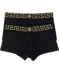 Versace - 2-pack Boxer Trunk 'greca' Pattern - Lyst