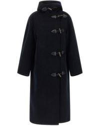 Rohe - 'duffle' Reversible Coat With Alamari - Lyst