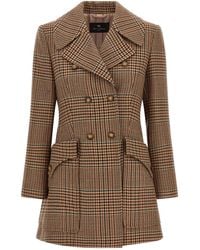 Etro - Prince Of Wales Coat - Lyst