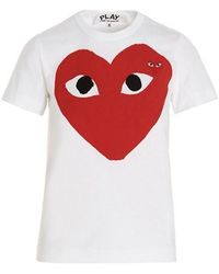 COMME DES GARÇONS PLAY - 'red Heart' T-shirt - Lyst