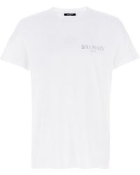Balmain - T-Shirt Vintage Gel' - Lyst