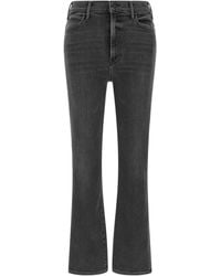 Mother - The Hustler Ankle Jeans With Signature Embroidery - Lyst