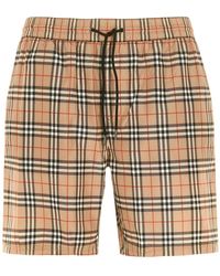 mens burberry swim shorts