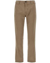 Incotex - Pantalone cotone panama - Lyst
