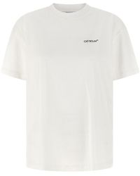 Off-White c/o Virgil Abloh - 'arrow Glowing Flower' T-shirt - Lyst