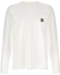 Carhartt - 'l/s Pocket' T-shirt - Lyst