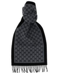 Gucci - Sciarpa Jacquard 'Gg' - Lyst