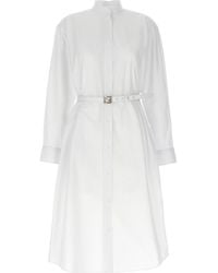 Fendi - 'Ff' Shirt Dress - Lyst