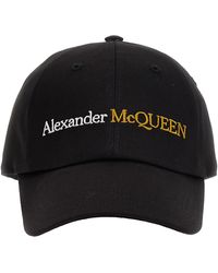 McQueen - Logo Baseball Cap - Lyst