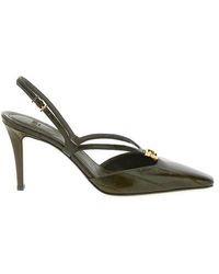 Fendi - ' Ffold' Slingback - Lyst