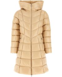 Moncler - 'marusse' Down Jacket With Chevron Quilting - Lyst