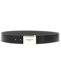 Givenchy - Cintura Reversibile 'Label' - Lyst
