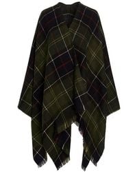 Barbour - 'staffin Tartan Serape' Cape - Lyst