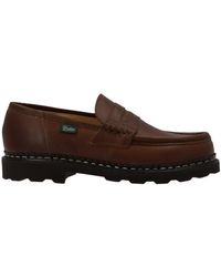 Paraboot - Leather Reims Penny Loafers - Lyst