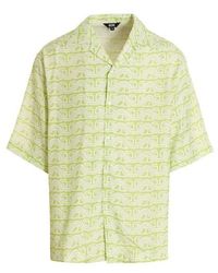 Gcds - Camicia 'Waved Logo' - Lyst