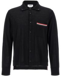 Thom Browne - 'Button Down' Cardigan - Lyst