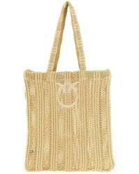 Pinko - Medium 'Easy Tote' Shopping Bag - Lyst