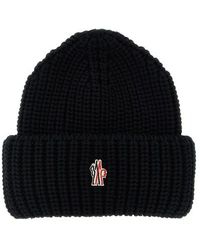 Moncler - Berretto Patch Logo - Lyst