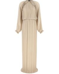 Fabiana Filippi - Long Pleated Dress - Lyst