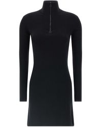 Courreges - Wool Knit Dress - Lyst