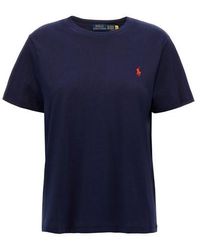 Polo Ralph Lauren - Logo Embroidery T-shirt - Lyst