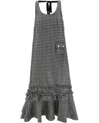 Ganni - Polyester Midi Dress - Lyst