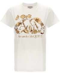 Alexander McQueen - Cut And Sew T-shirt - Lyst