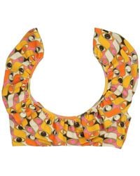 La DoubleJ - 'Ruffle' Bikini Top - Lyst