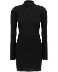 Courreges - 'solar Light Rib' Dress - Lyst