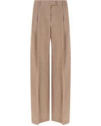 Brunello Cucinelli - 'loose Pleated' Pants - Lyst