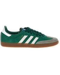 adidas Originals - Samba Og Sneakers Verde-Uomo - Lyst