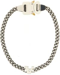 1017 ALYX 9SM - Halskette Mit Schnallenanhänger Und Logo - Lyst