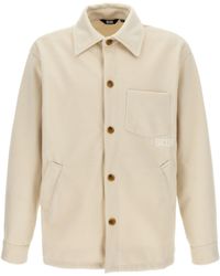 Gcds - Logo Embroidery Jacket - Lyst