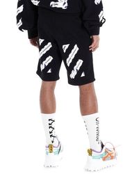 Off-White c/o Virgil Abloh 'airport Tape' Shorts - Black