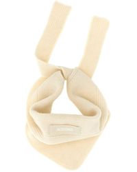Jacquemus - 'le Chale Gros-grain' Bandana - Lyst
