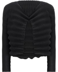 Issey Miyake - 'spring Pleats' Cardigan - Lyst