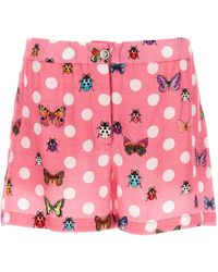 Versace - 'heritage Butterflies & Ladybugs Polka Dot' Capsule Shorts - Lyst
